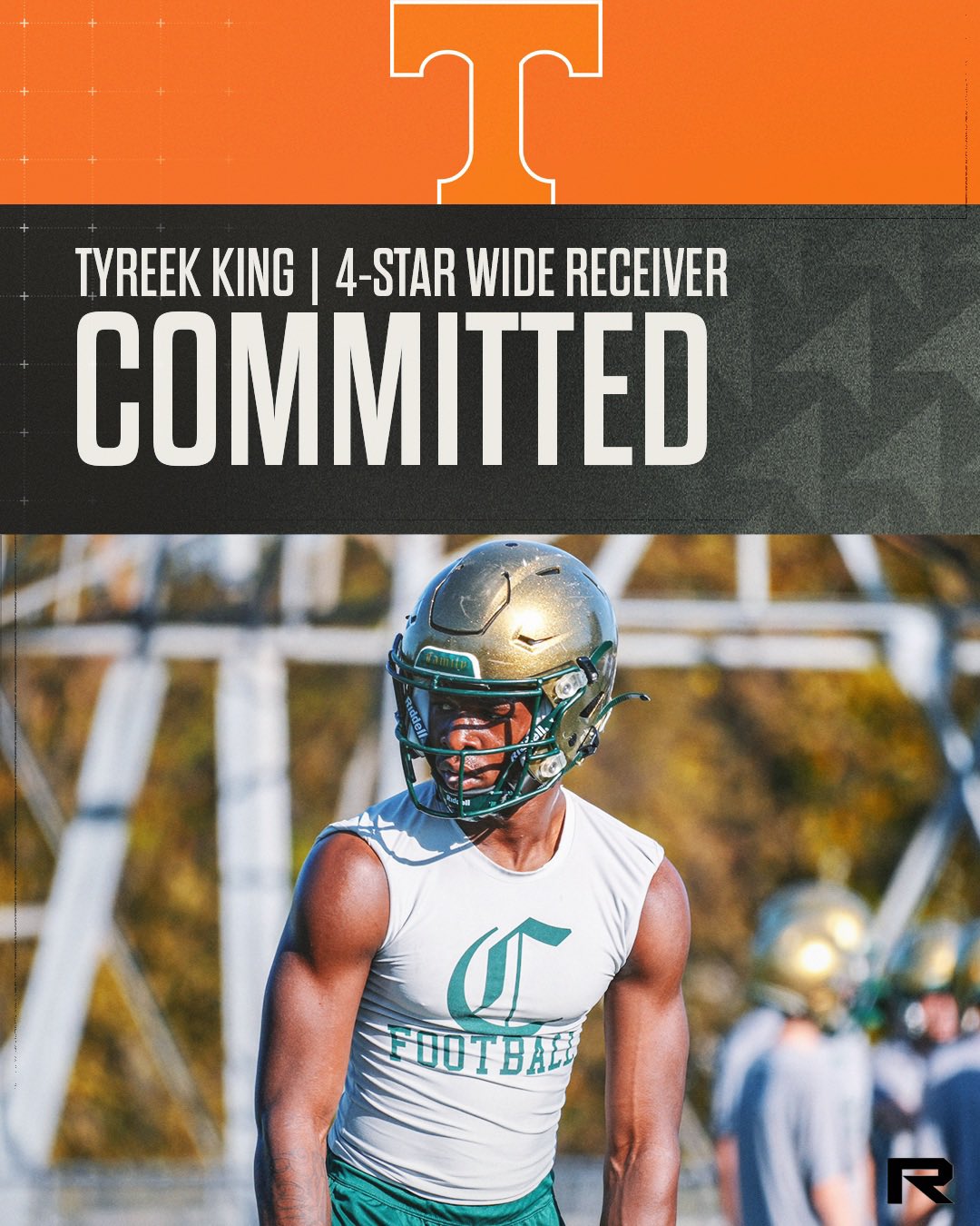 Tennessee Wire Wire: Elites 4-star Wide Receiver Cycle Prospect of 2026 Shortfall Commitment Decision Commit Tyreek King To Volunteers Football Lock 🔐 On Vols