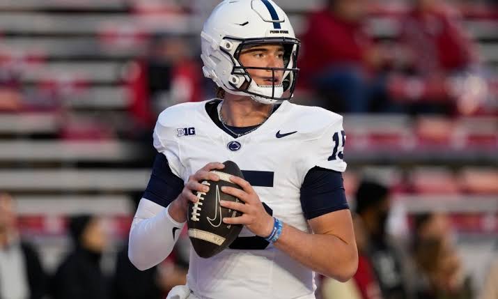 For the Ohio State game, James Franklin provides an update on the health of Penn State quarterback Drew Allar: “So far, so good.”