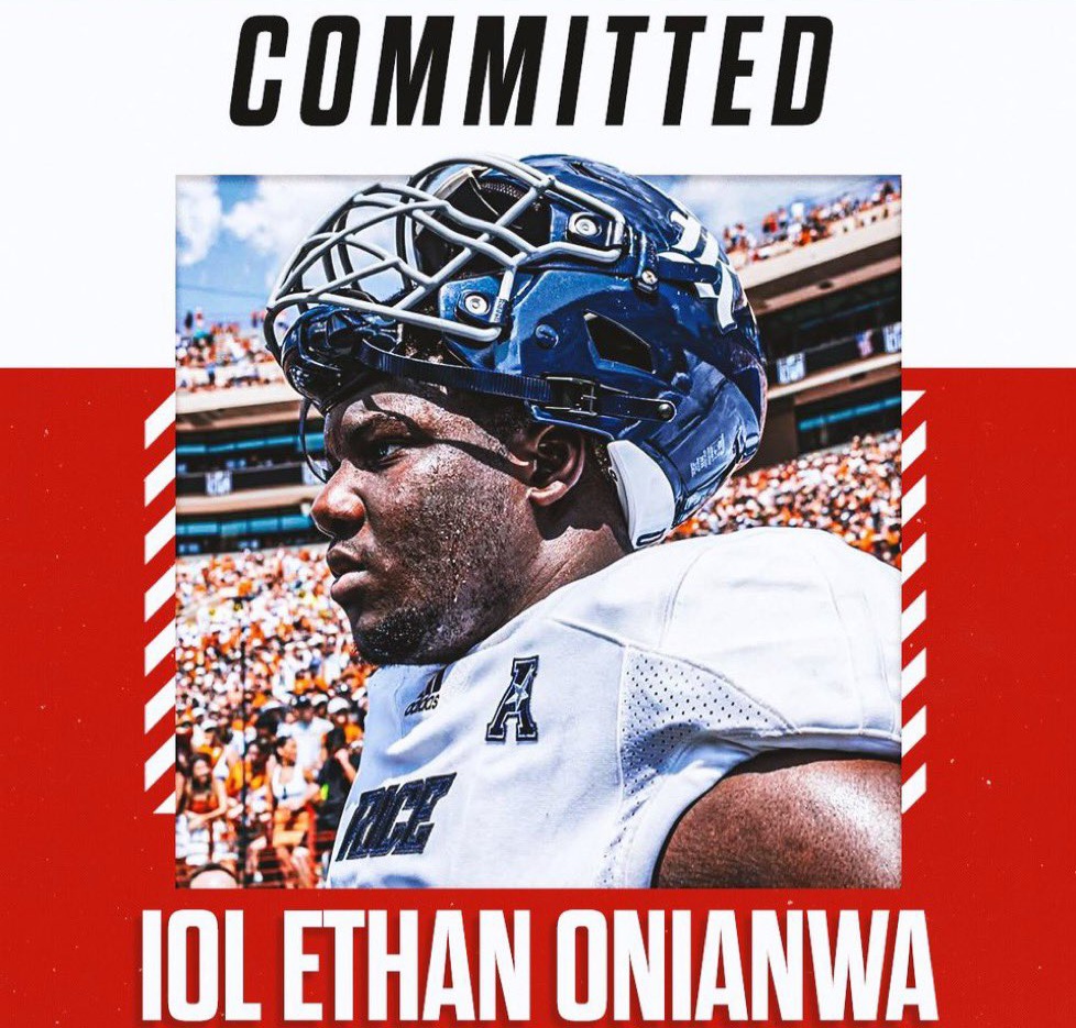 Ohio State Land Former Rice OT Ethan Onianwa Commit Buckeyes Football Program To Play Columbus In a Major recruiting victory