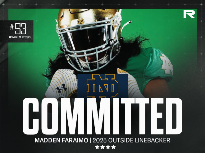 IRISH WIRE: 2025 4-Star LB Madden Faraimo Shortdown Commitment Rumors Flip To Notre Dame Football As His Remarkable Recruiting Home Destination